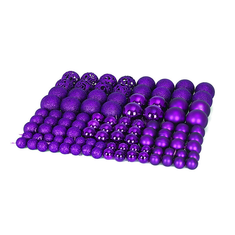 Christmas Matte Decorative Ball | Xmas Holiday Decor