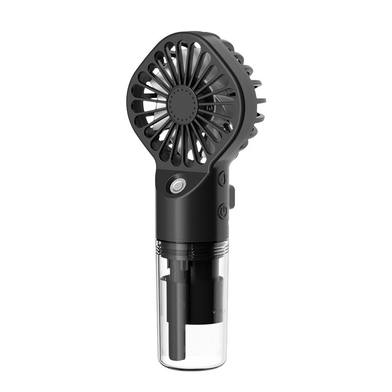 Portable Handheld Water Mist Spray Fan - 4-Speed USB Fan