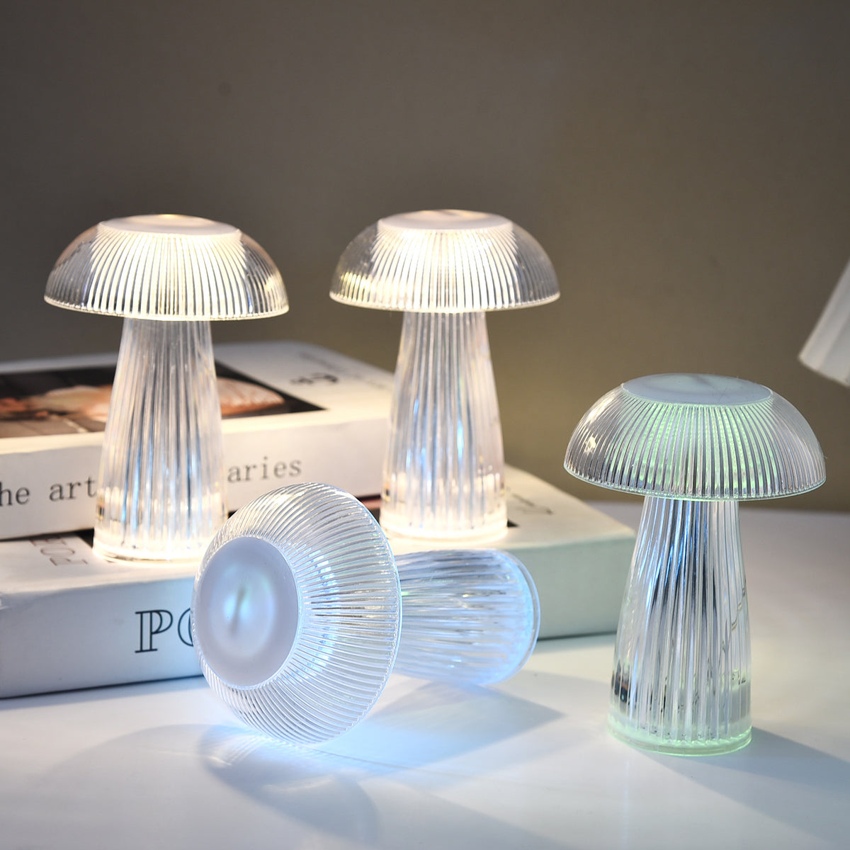 Creative Mushroom Atmosphere Night Light - Cute LED Lamp
