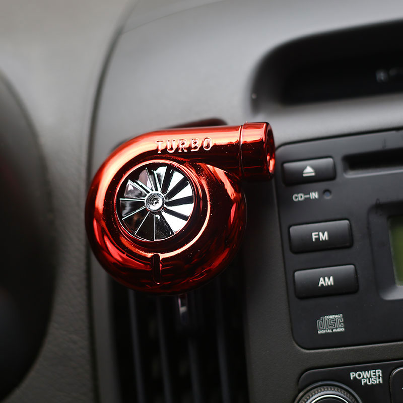 Universal Turbo Car Perfume - Rotating Vent Air Freshener