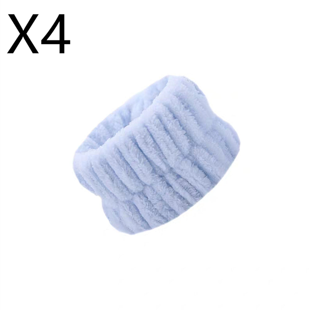 Microfiber Wrist Wash Bands - Absorbent Face Washing Wristbands to Prevent Drips