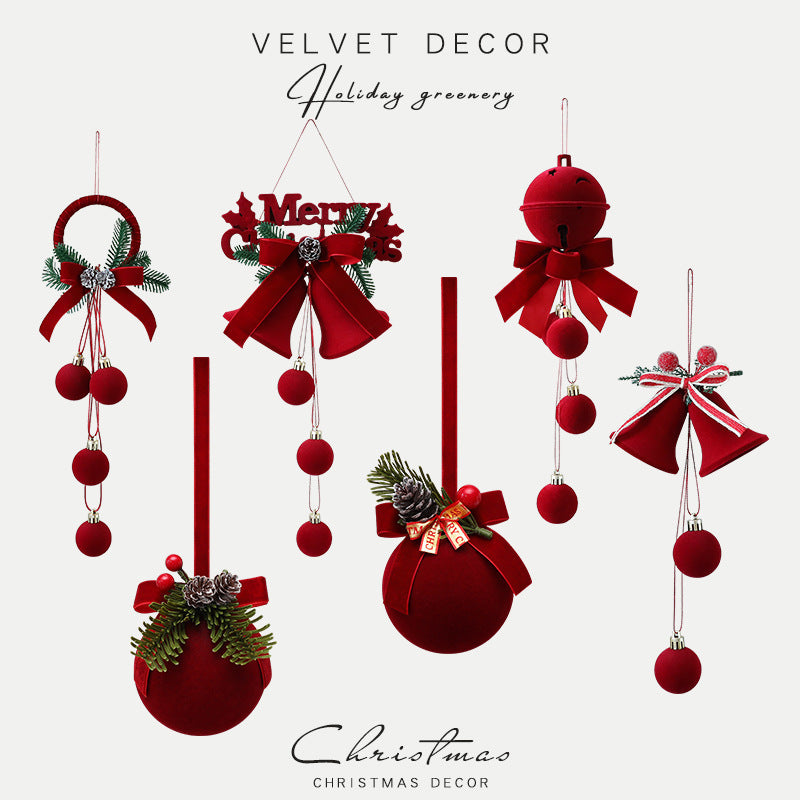 Christmas Exquisite Shop Windows Tree Hanging Decorations Ornaments