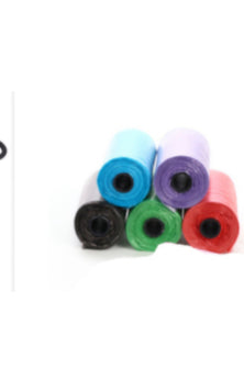 Dog Poop Bags - Leak-Proof Waste Bags on Rolls, 6 Colours