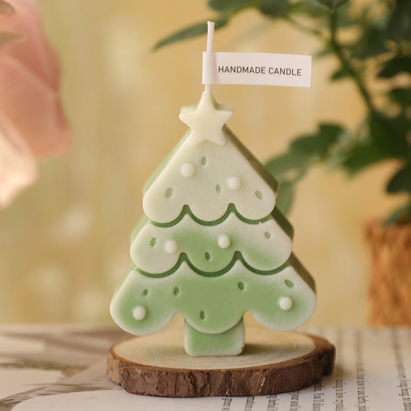 Christmas Creative Tree Atmosphere Fragrant Candles | Xmas Holiday Decor