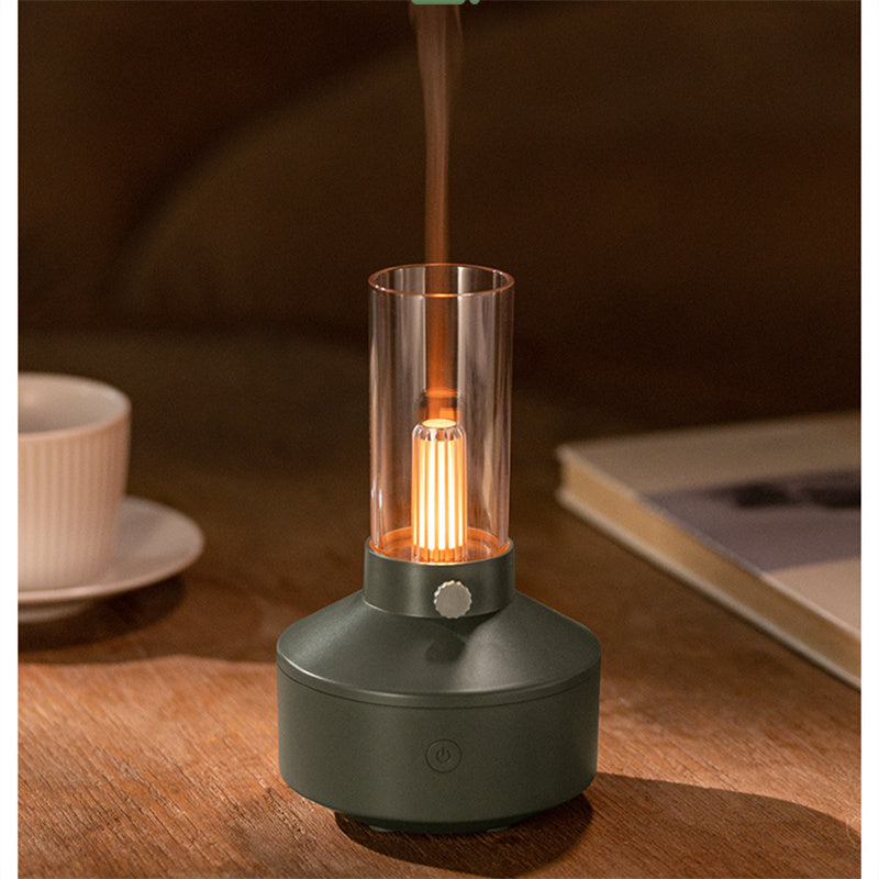 Retro Light Aroma Diffuser - Essential Oil Humidifier Lamp