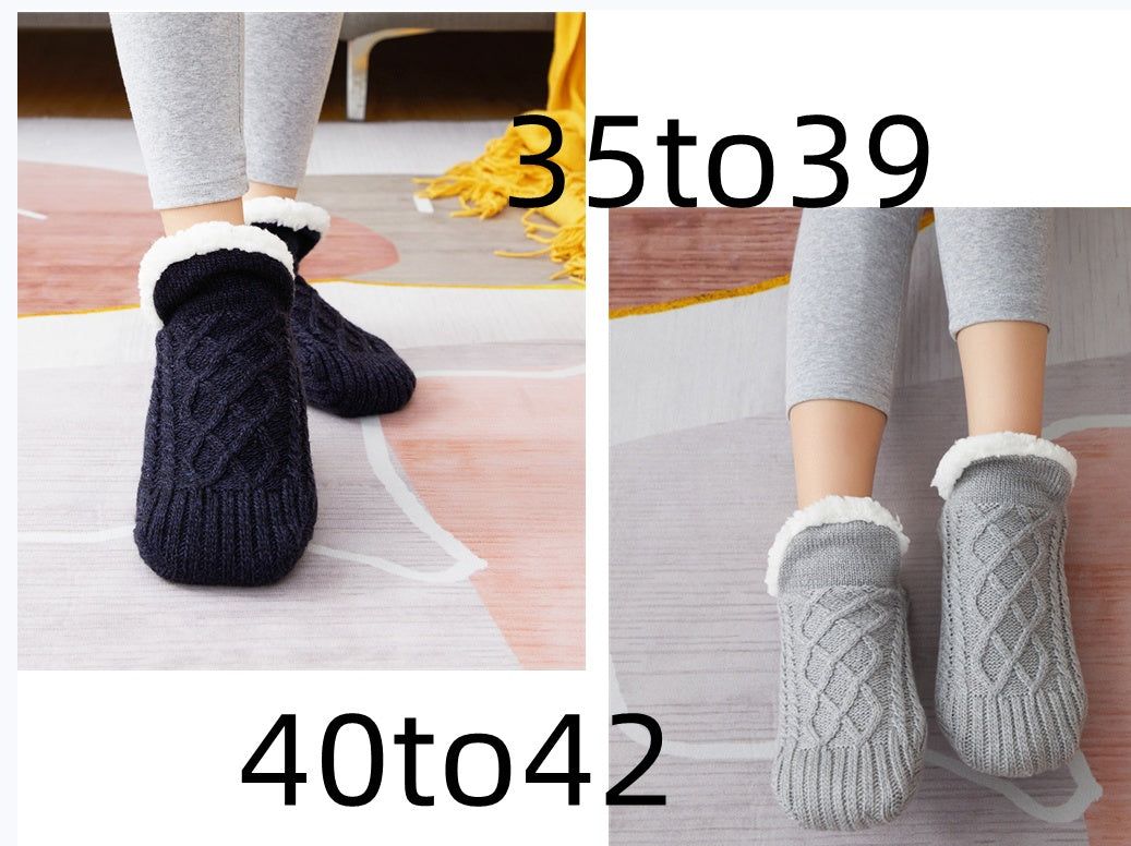 Women’s Thick Warm Winter Wool Socks - Cozy Home Socks