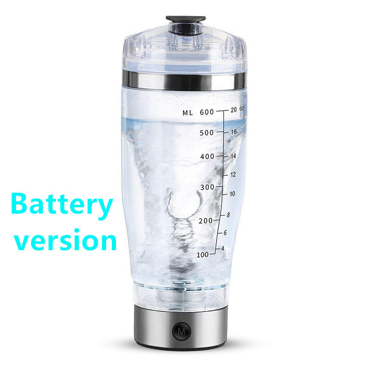 Electric Protein Shaker Bottle with Mixing Motor