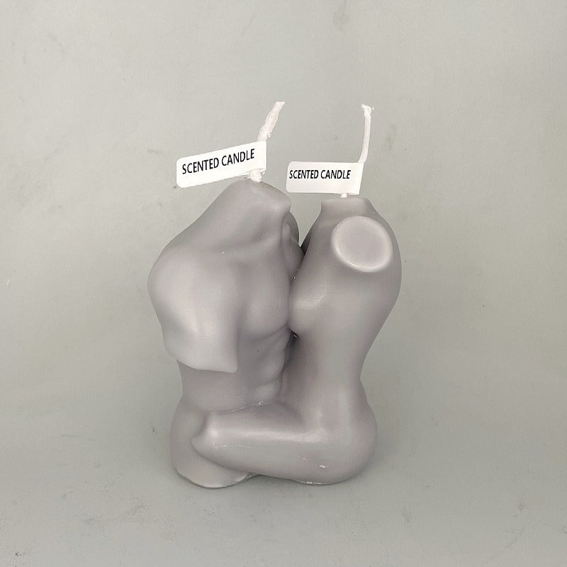 Embrace Couple Aromatherapy Candle - Romantic Sculpture Candle