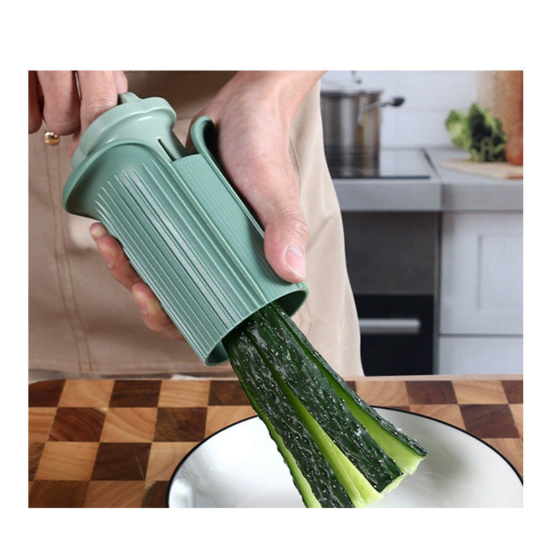 Household Cucumber & Vegetable Slicer - Quick Kitchen Cutting Tool