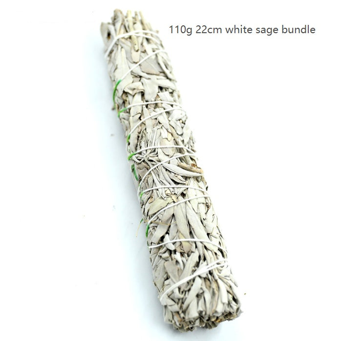White Sage Smudge Bundle - Large Leaf Space Cleansing Sage Stick