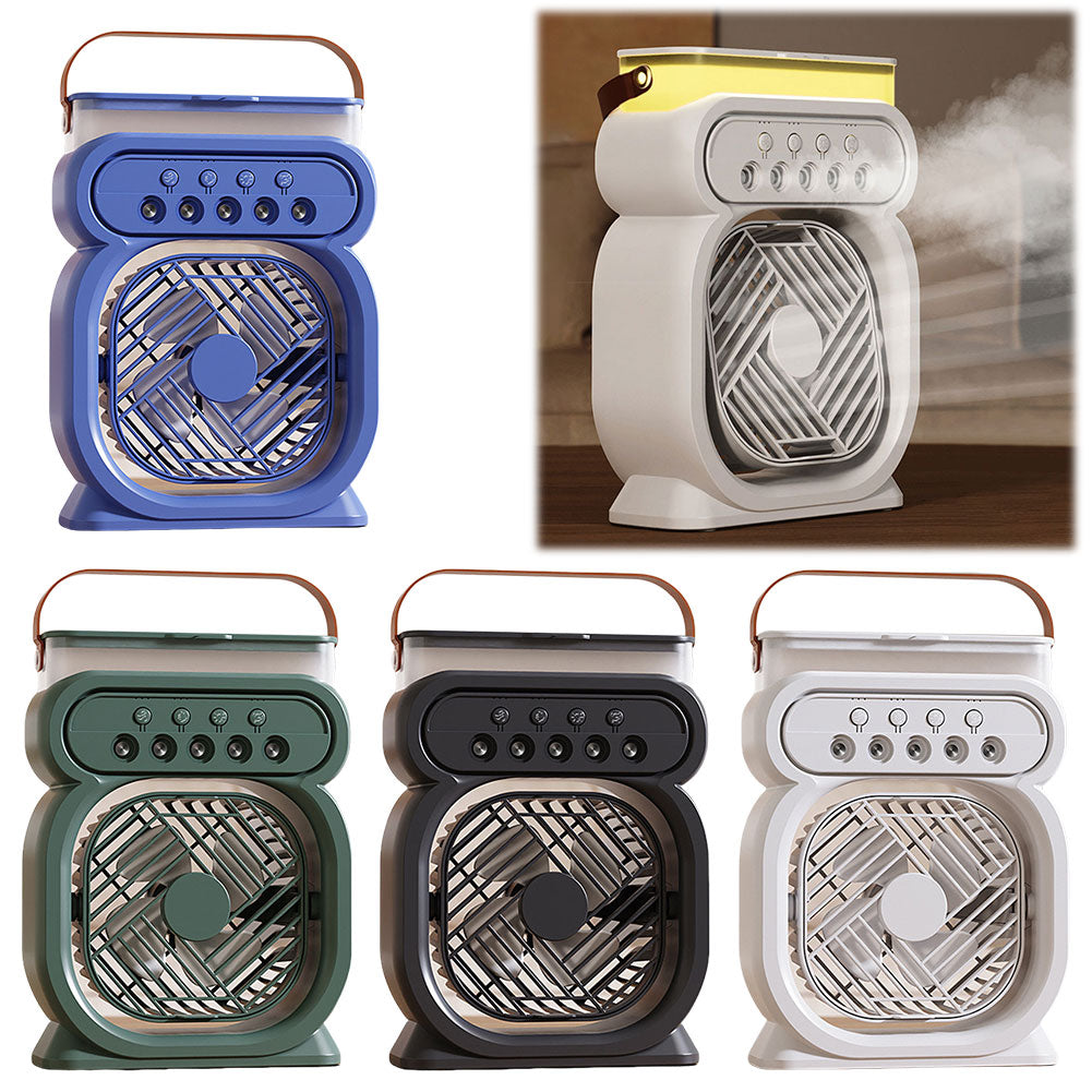 3-in-1 Portable Evaporative Air Conditioner - Mini Air Cooler Fan