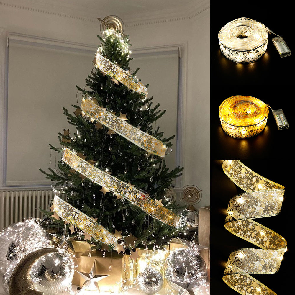 LED Ribbon Lights for Gift Wrapping and Decorations