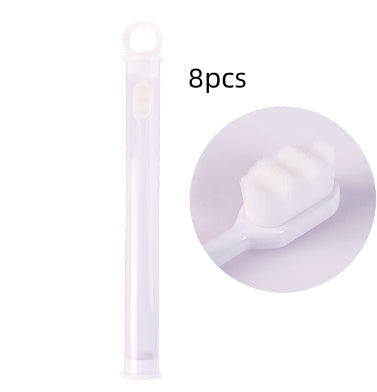 Ultra-Fine Super Soft Bristle Toothbrush - Gentle Gum Care