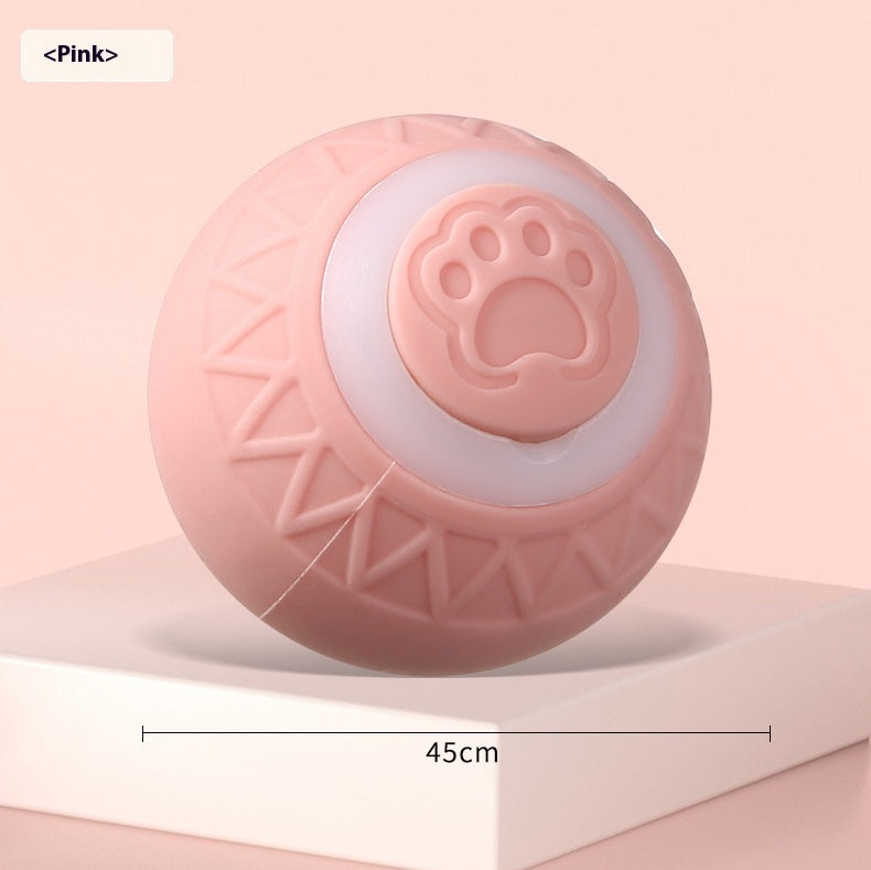 Automatic Bouncing Cat Ball - Rechargeable Self-Moving Kitten Toy