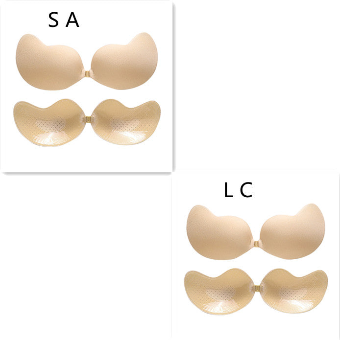 Invisible Push Up Bra Backless Strapless Seamless Front Closure