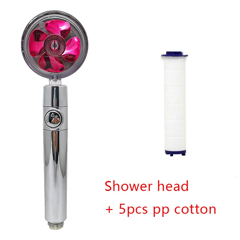 360° Rotating Water Saving Shower Head - High Pressure Rain Spray Nozzle