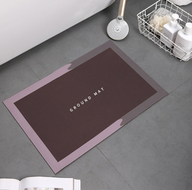 Super Absorbent Quick-Dry Bath Mat - Non-Slip Shower Rug