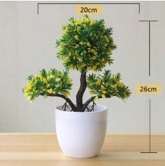 Decorative Artificial Flower Arrangement - Plastic Podium Flowers for Wedding & Event Decor