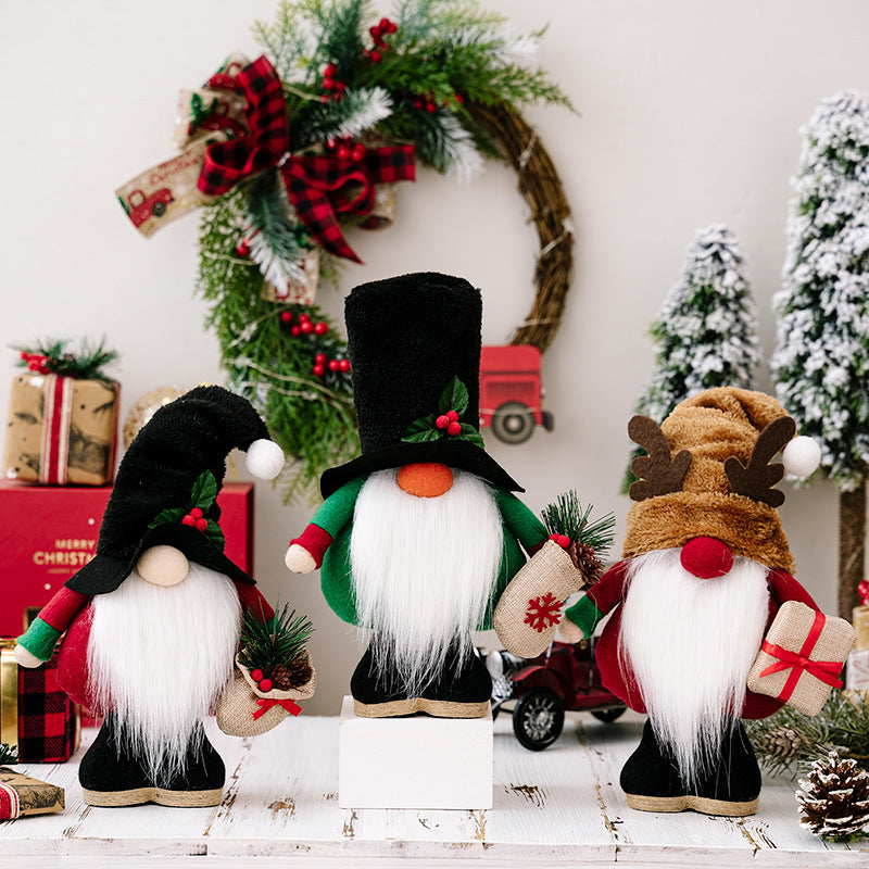 Christmas Gnome Dolls Day Gifts Dwarves Home Decoration | Xmas Holiday Decor