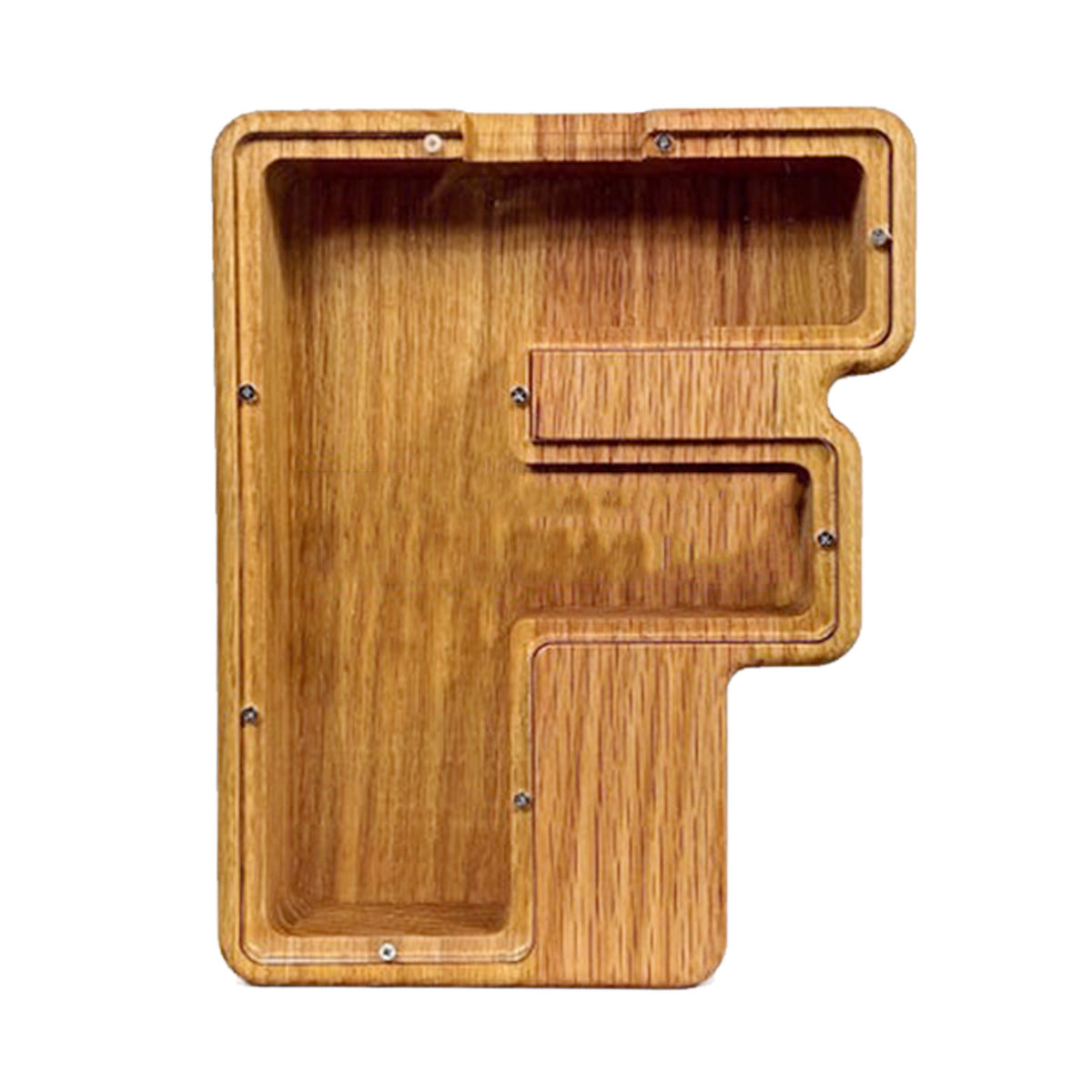 Wooden Letter Piggy Bank - Creative Alphabet Money Box