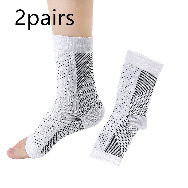 Invisible Heel Compression Socks - Plantar Support Ankle Sleeves