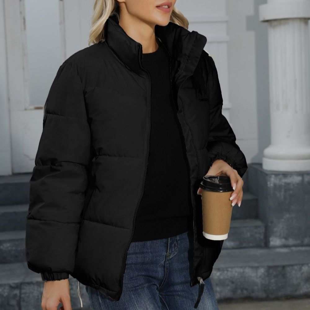 Winter Coat Women Casual Windproof Down Cotton Warm Thickened Jacket