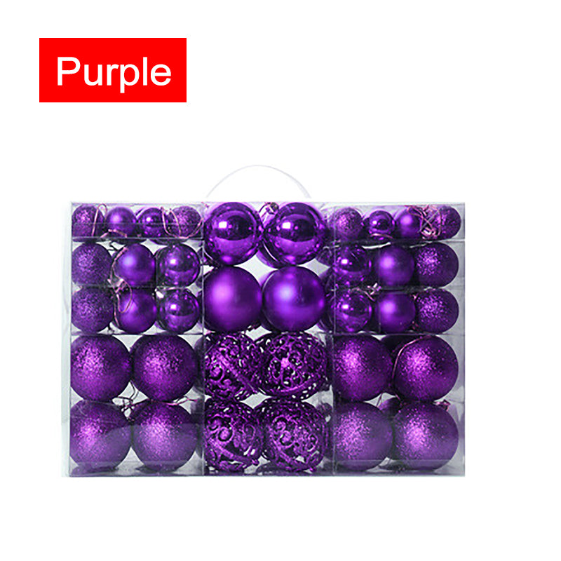 Christmas Matte Decorative Ball | Xmas Holiday Decor