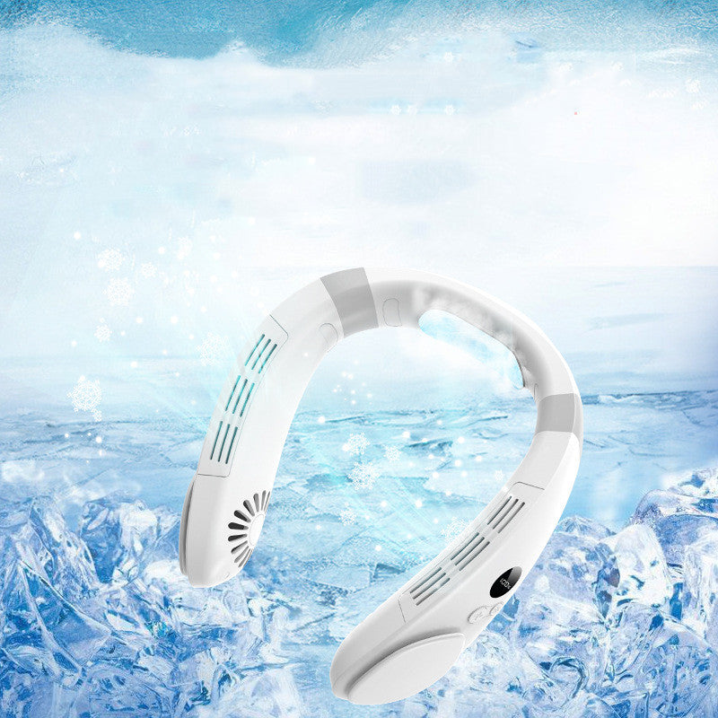 Outdoor Portable Fan Neck Cooler Summer Gadgets