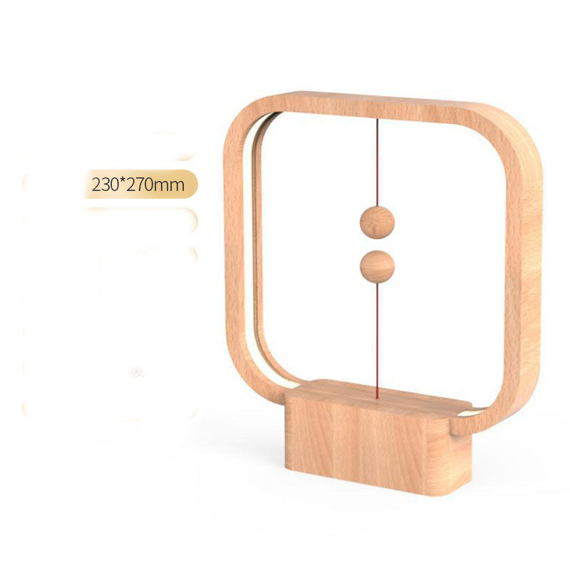 Creative Magnetic Balance LED Lamp - Levitating Switch Night Light Desk Decor