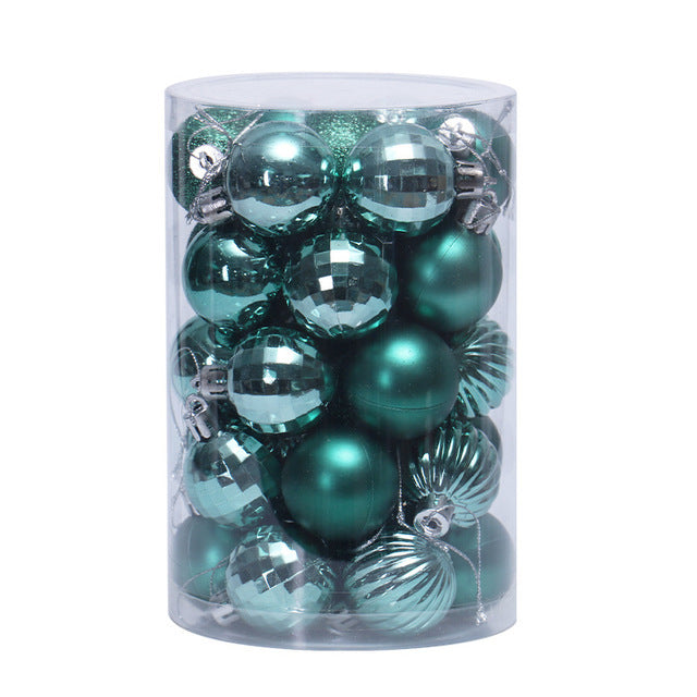 Christmas 34 Ball Set 4cm Ornaments | Xmas Holiday Decor