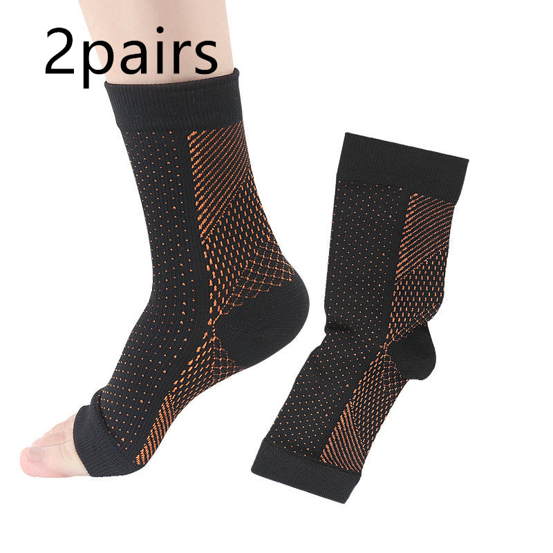 Invisible Heel Compression Socks - Plantar Support Ankle Sleeves
