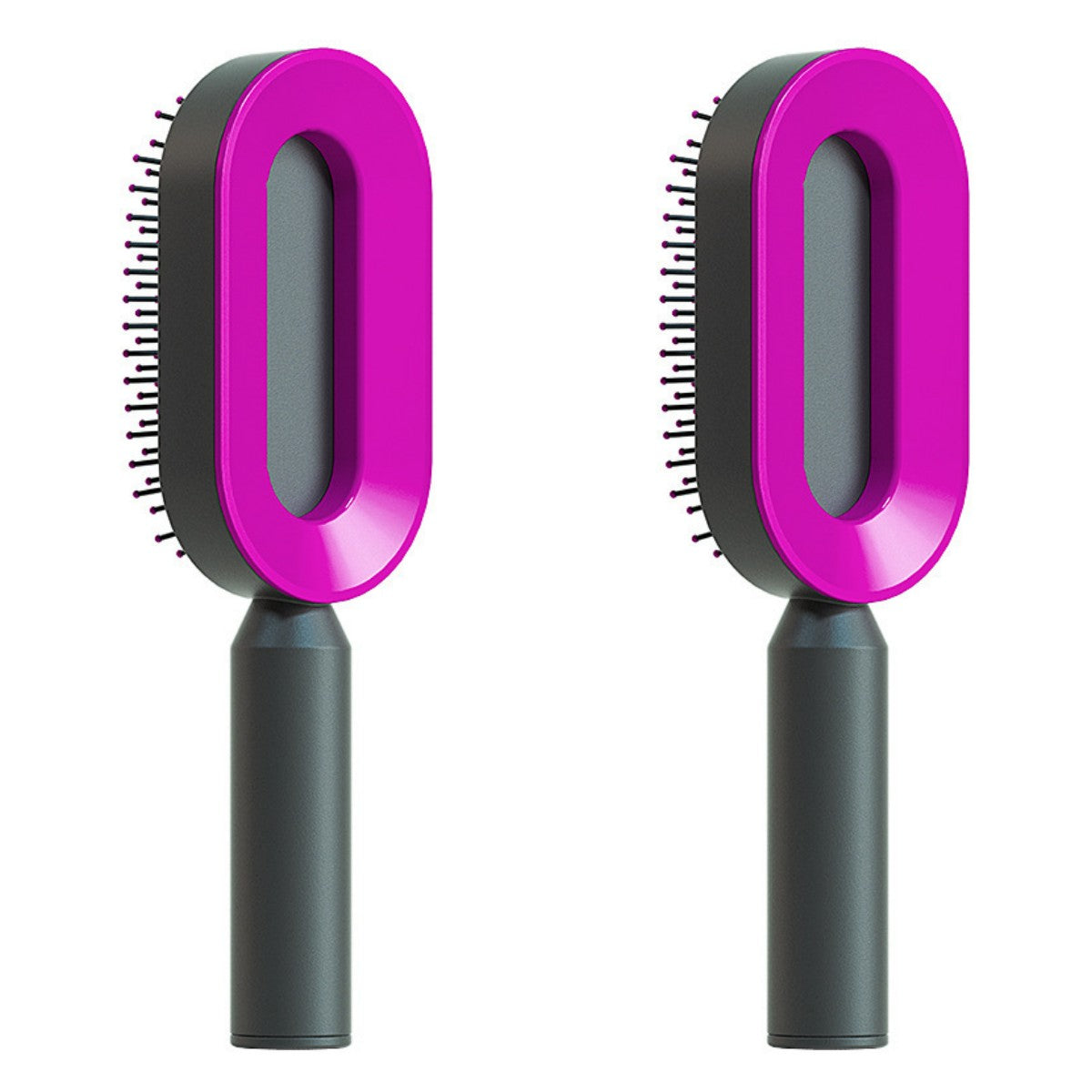 Self Cleaning Hair Brush for Women One-Key Loss Airbag Massage Scalp