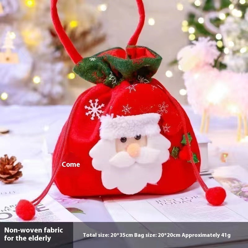 Christmas Children Gift Bag Eve Candy Packaging | Xmas Holiday Decor