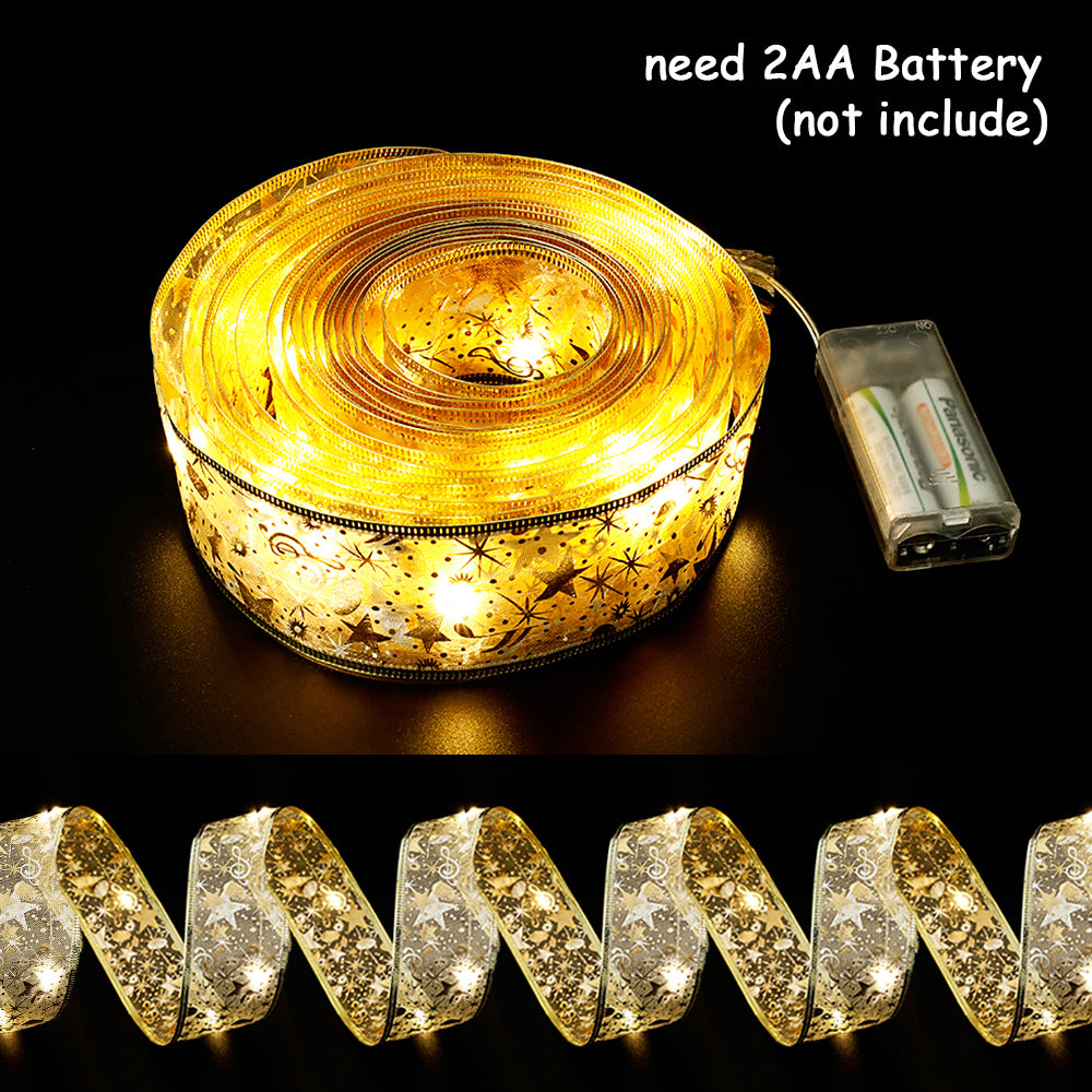 LED Ribbon Lights for Gift Wrapping and Decorations