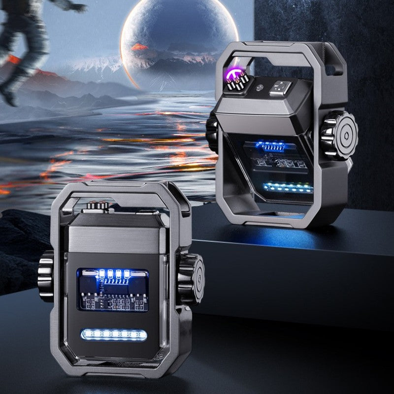 Double Arc Pulse Lighter - Windproof Outdoor Plasma Lighter