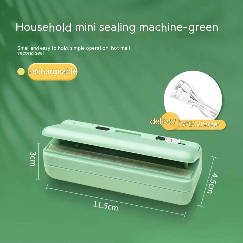 Small Hand-Press Heat Sealing Machine - Snack Bag Sealer