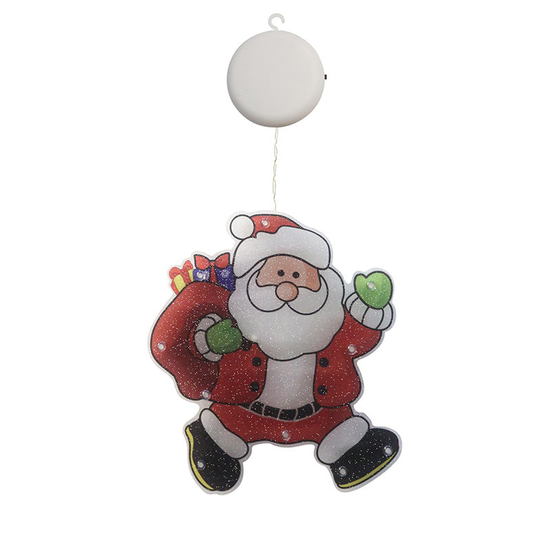 Christmas Decoration Lights Santa Snowman Elk | Xmas Holiday Decor