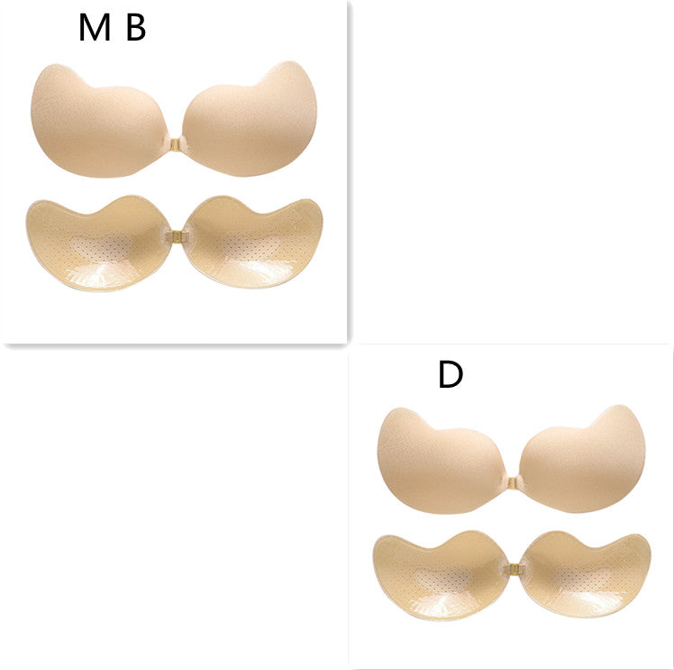 Invisible Push Up Bra Backless Strapless Seamless Front Closure