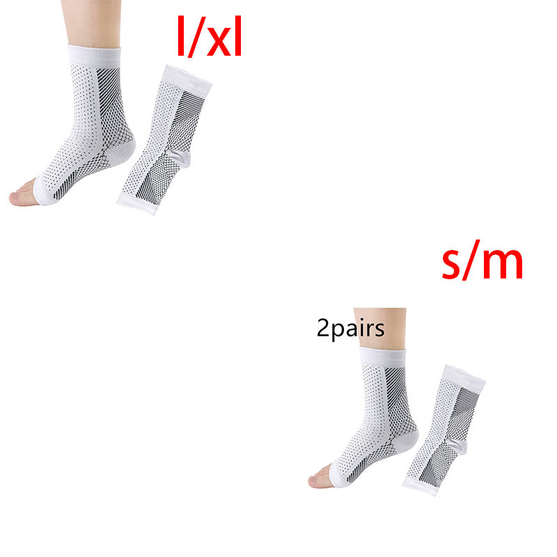 Invisible Heel Compression Socks - Plantar Support Ankle Sleeves