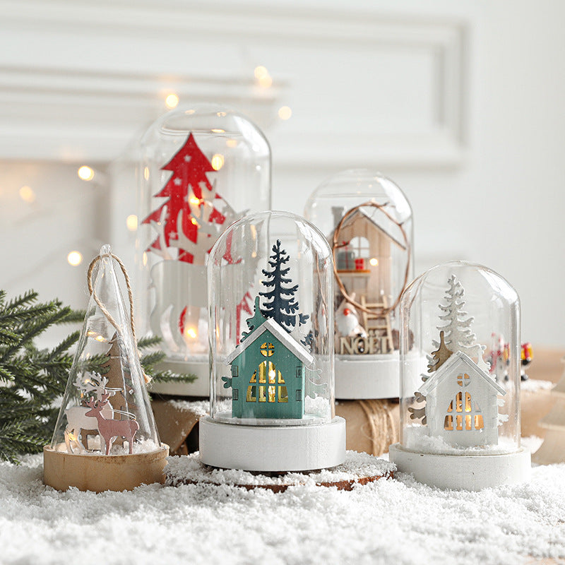 Christmas Decoration Reindeer Small Night Lamp | Xmas Holiday Decor