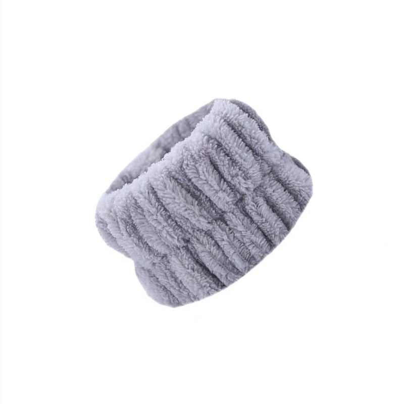 Microfiber Wrist Wash Bands - Absorbent Face Washing Wristbands to Prevent Drips