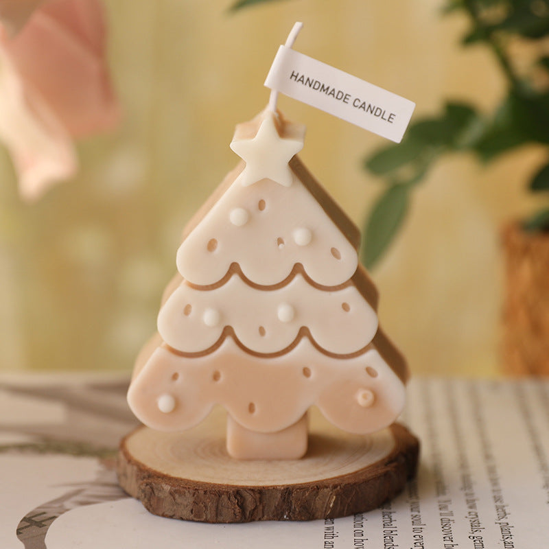 Christmas Creative Tree Atmosphere Fragrant Candles | Xmas Holiday Decor