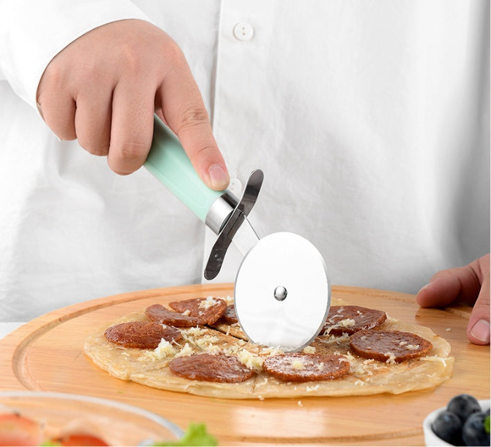 Plastic Handle Stainless Steel Kitchen Utensils