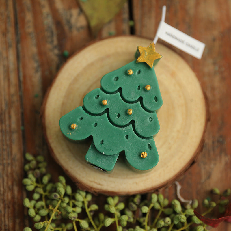 Christmas Creative Tree Atmosphere Fragrant Candles | Xmas Holiday Decor