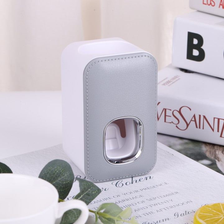 Wall-Mounted Automatic Toothpaste Dispenser - Hands-Free Squeezer for Bathroom