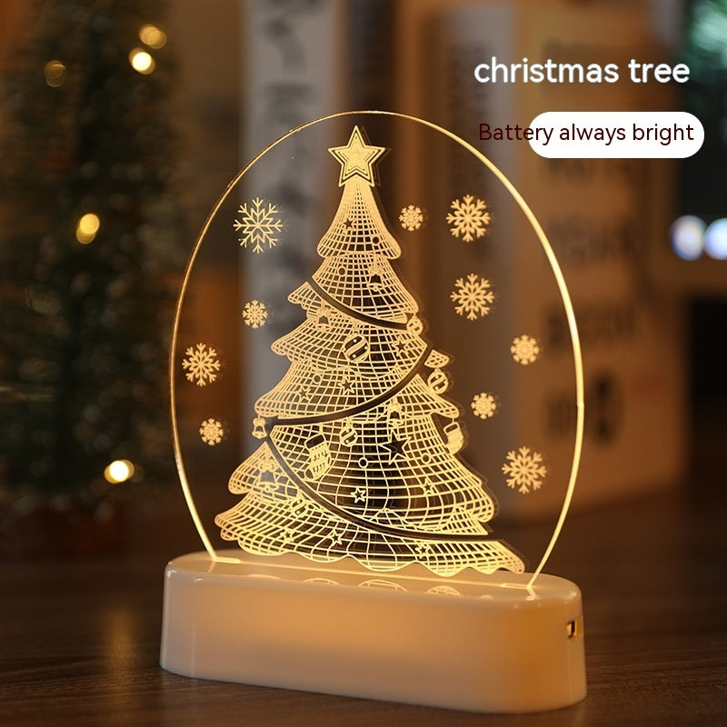 Christmas Decorations Night Light | Xmas Holiday Decor
