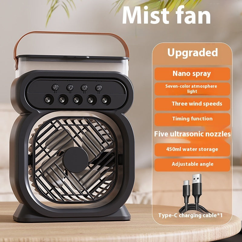 3-in-1 Portable Evaporative Air Conditioner - Mini Air Cooler Fan