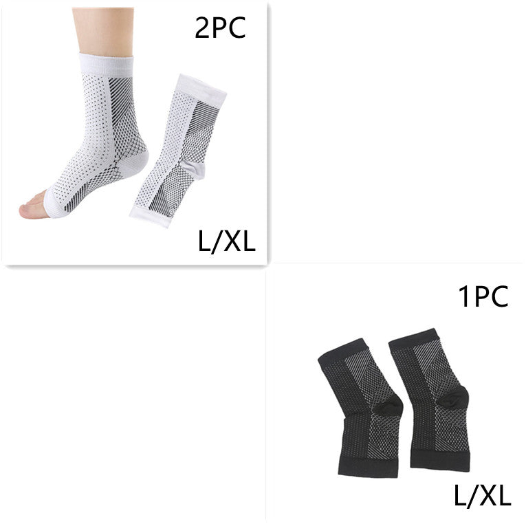 Invisible Heel Compression Socks - Plantar Support Ankle Sleeves