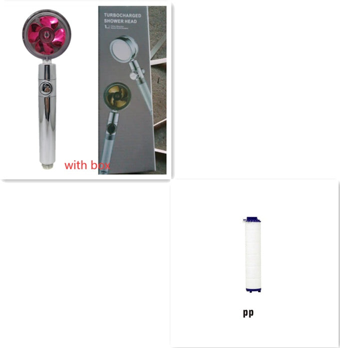 360° Rotating Water Saving Shower Head - High Pressure Rain Spray Nozzle
