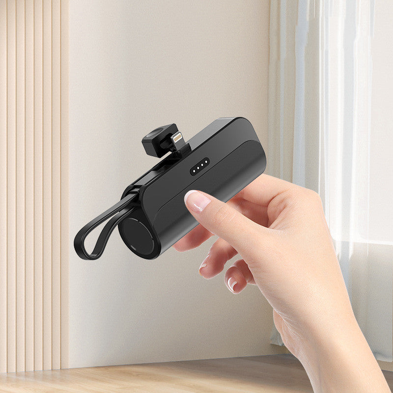 Mini Capsule Wireless Power Bank - Pocket Portable Phone Charger